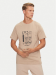 New Balance T-s&auml;rk Sport Essentials Graphic MT43902DRW Beež Regular Fit S