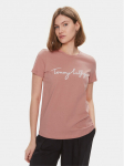 Tommy Hilfiger T-s&auml;rk Signature WW0WW41674 Roosa Regular Fit