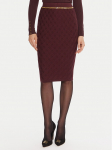 Elisabetta Franchi Pliiatsseelik GK-20B-56E2-V390 Bordoopunane Slim Fit