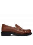 Tommy Hilfiger Mokassiinid Th Square Toe Leather Loafer FW0FW08977 Pruun