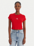 Calvin Klein Jeans T-s&auml;rk LV047AB802 Punane Slim Fit