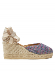 Manebi Espadrillid Acapulco Low Wedge Espadrilles G 0.6 WL Lilla