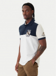 Aeronautica Militare Polo s&auml;rk 261PO1915UP00191 Valge Regular Fit