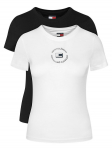 Tommy Jeans T-s&auml;rkide komplekt DW0DW23004 V&auml;rviline Slim Fit