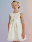 Abel & Lula Elegantne kleit 5022 Valge Regular Fit