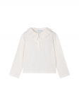 Mayoral S&auml;rkpluus 131 Valge Regular Fit