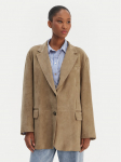 Weekend Max Mara Pintsak Cedro 2615441051 Khakiv&auml;rviline Relaxed Fit