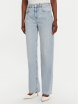 Liu Jo Teksad UA5186 D4854 Sinine Straight Leg
