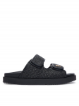 Tommy Hilfiger Pl&auml;tud Double Strap Raffia FW0FW09122 Must