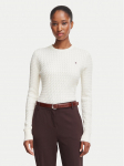 Tommy Hilfiger Kampsun WW0WW44993 Kreemjas Regular Fit