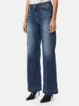 Liu Jo Teksad UF6068 DS081 Tumesinine Wide Leg