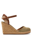 Wrangler Espadrillid Brava Women Wedge 20241056 Khakiv&auml;rviline