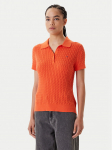 Tommy Hilfiger Kampsun Fine WW0WW41474 Oranž Regular Fit