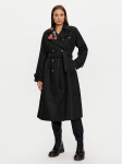 Aeronautica Militare Talvemantel 242AB2971DCT3403 Must Regular Fit 44