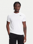 Kappa T-s&auml;rk Logo Korpo Cafers 304J150 Valge Slim Fit
