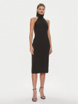 KARL LAGERFELD Kokteilikleit 240W1307 Must Slim Fit