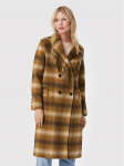 TWINSET Villane mantel 222TP2190 Pruun Regular Fit