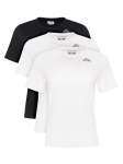 Kappa T-s&auml;rkide komplekt Logo Sylvie 38277LW Must Regular Fit
