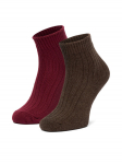 Nine West Pikad sokid CEO_LA_NW_12744_Z_AW25 (2-PACK) Pruun