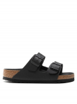 Birkenstock Pl&auml;tud Arizona Birko-Flor 1019098 Must 46