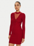 Guess Kootud kleit W5RK14 Z2Y50 Punane Regular Fit XXL