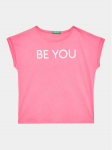 United Colors Of Benetton T-s&auml;rk 3096C10C1 Roosa Regular Fit