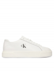 Calvin Klein Tossud Basket Cupsole Laceup Lth Ml YM0YM01460 Valge 43