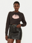 Pinko Pluus Tono 104111 A23Y Pruun Regular Fit