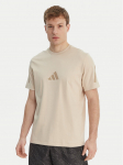 adidas T-s&auml;rk Z.N.E. KE4694 Beež Regular Fit