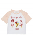 Guess T-s&auml;rk J5GI06 K8HM4 Valge Boxy Fit