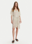 Max Mara Beachwear Kimono Donolla 2516691039 Beež Relaxed Fit