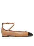 Stuart Weitzman Baleriinad Eden Atrap Flat SJ720 Beež