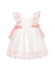 Abel & Lula Elegantne kleit 5006 Valge Regular Fit