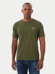 Aeronautica Militare T-s&auml;rk Girocollo AM1UTI005 Khakiv&auml;rviline Regular Fit