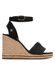 Tommy Hilfiger Espadrillid High Wedge Espad FW0FW09471 Must