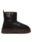 EMU Australia Lumesaapad Sharky Mini Town Flatform W13340 Tumepruun