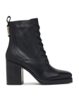 Tommy Hilfiger Saapad Ltr Square Toe Heel Lace-Up Boot FW0FW09554 Must