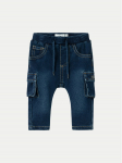 NAME IT Teksad 13230842 Tumesinine Baggy Fit