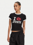 Juicy Couture T-s&auml;rk I Kiss JCWCT125318 Must Slim Fit
