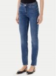 Liu Jo Teksad UF5013 D0277 78920 Tumesinine Slim Fit