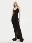 Elisabetta Franchi &Otilde;htune kleit AB-590-42E2-V760 Must Slim Fit