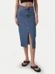 Vero Moda Teksaselik Veri 10295731 Sinine Regular Fit