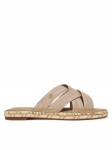 Tommy Hilfiger Espadrillid Chambray Espadrille Mule FW0FW08501 Beež