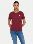 ONLY T-s&auml;rk Kita 15244714 Bordoopunane Regular Fit XS