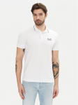 EA7 Emporio Armani Polo s&auml;rk 8NPF16 PJVUZ 1100 Valge Slim Fit