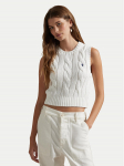 Polo Ralph Lauren Kampsun 211959295001 Valge Slim Fit XXL