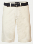 Petrol Industries Riidest &scaron;ortsid M-1040-SHO501 Valge Slim Fit