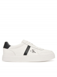 Calvin Klein Tossud Classic Cups Lace Lth Emb Tongue HM0HM02237 Valge