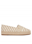 Tommy Hilfiger Espadrillid Th Platform Espadrille Stripes FW0FW09143 Beež 37
