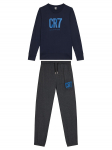 Cristiano Ronaldo CR7 Pidžaama 8770-42 Must Regular Fit